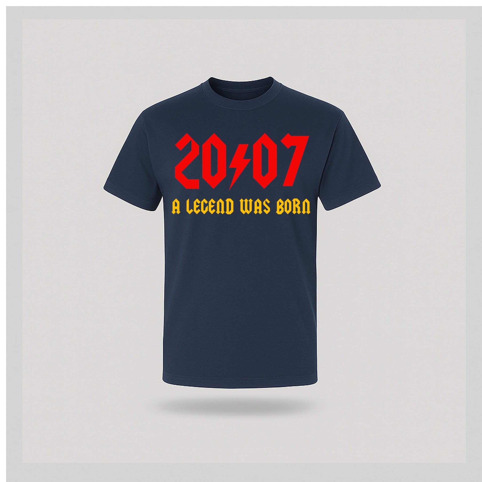 18th Birthday T-Shirt Rock Star - birthdaytees.co