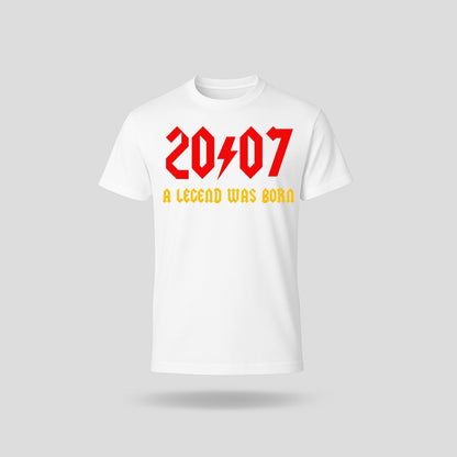18th Birthday T-Shirt Rock Star - birthdaytees.co