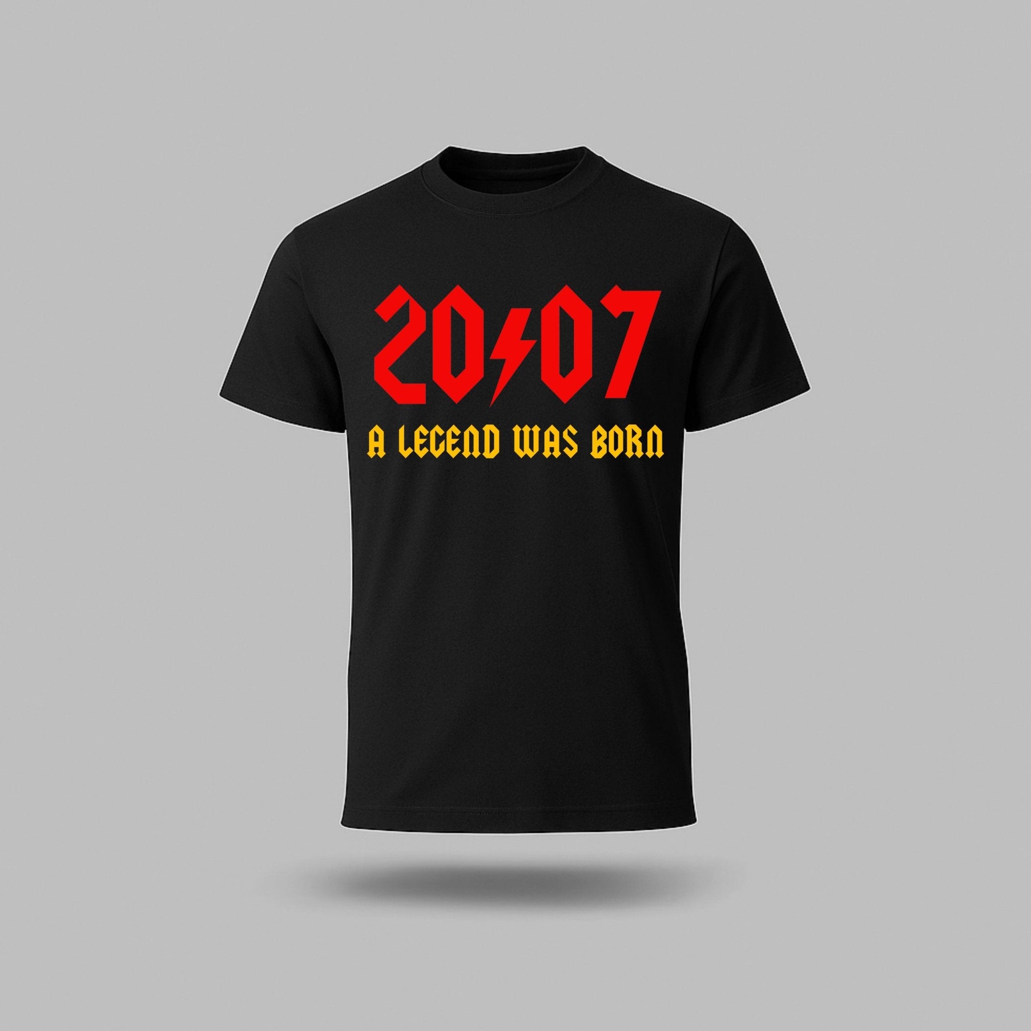 18th Birthday T-Shirt Rock Star - birthdaytees.co