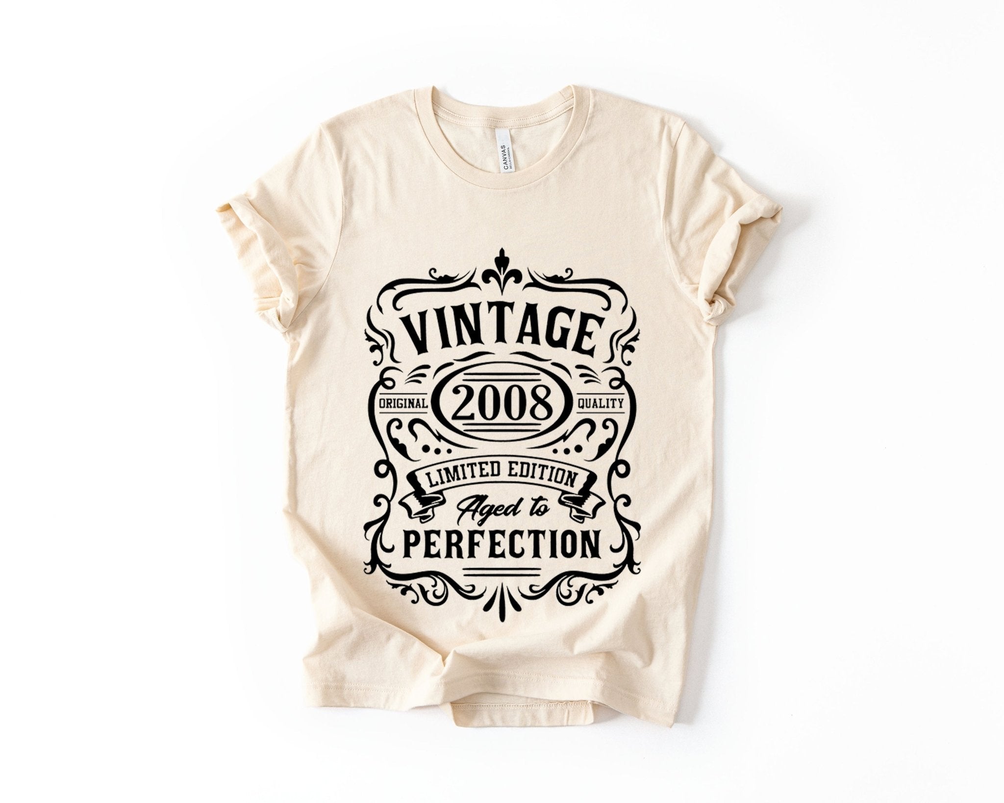 18th Birthday T-Shirt - Vintage Perfection - Birthday Tees