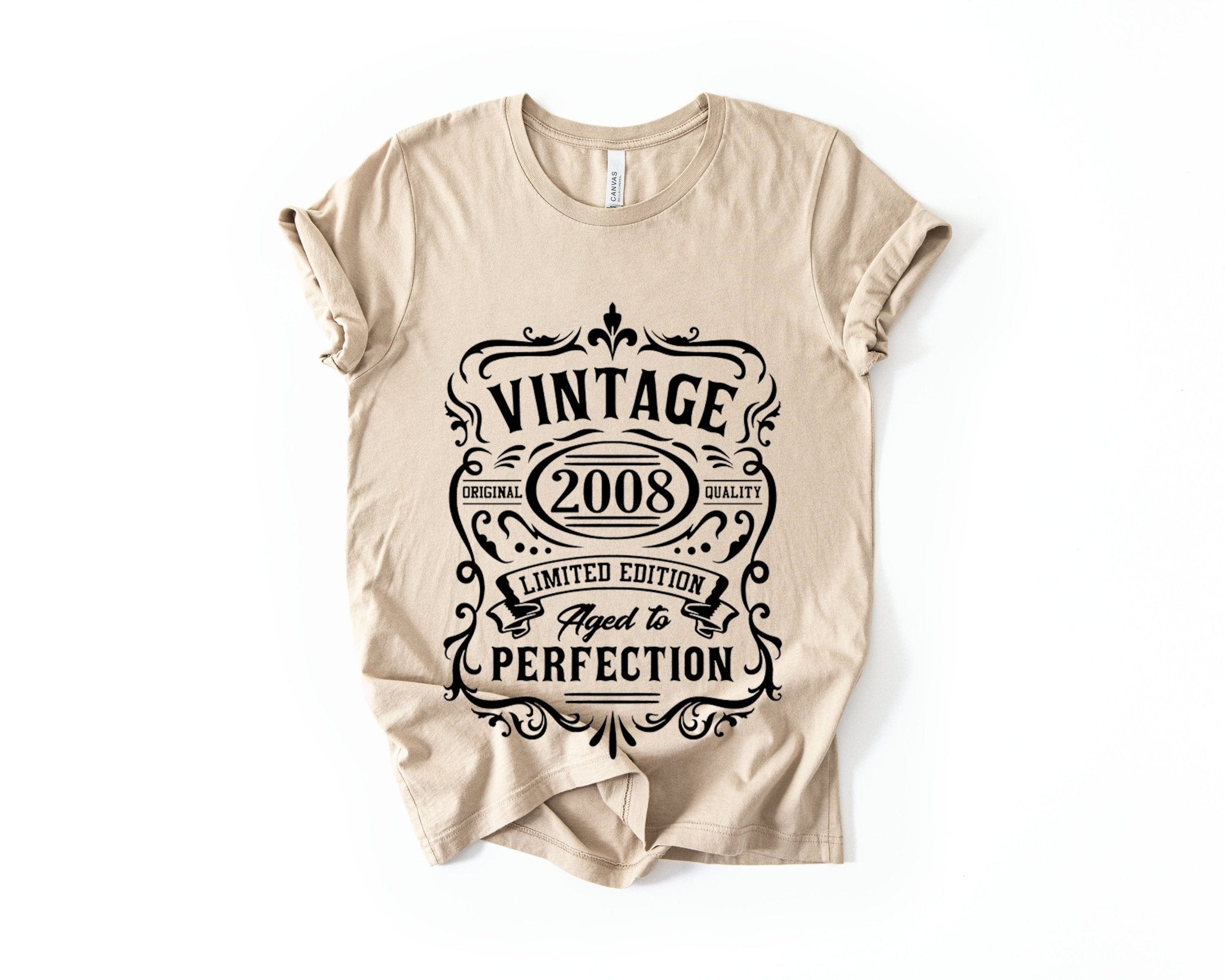 18th Birthday T-Shirt - Vintage Perfection - Birthday Tees