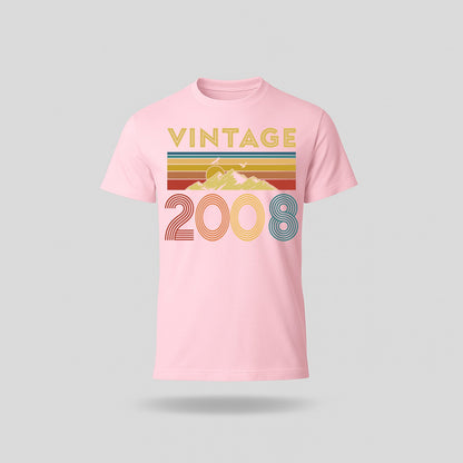 18th Birthday T-Shirt Vintage Retro - Birthday Tees