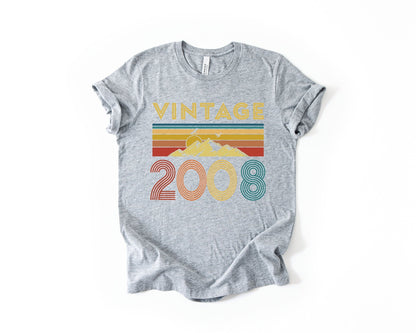 18th Birthday T-Shirt Vintage Retro - Birthday Tees