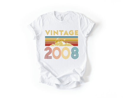18th Birthday T-Shirt Vintage Retro - Birthday Tees