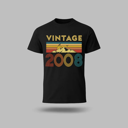 18th Birthday T-Shirt Vintage Retro - Birthday Tees