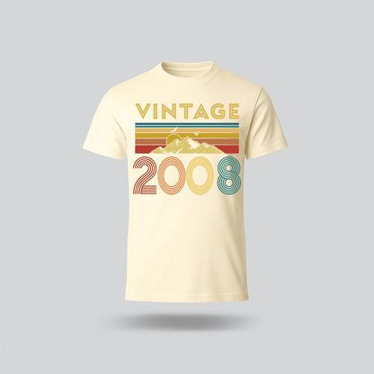 18th Birthday T-Shirt Vintage Retro - Birthday Tees