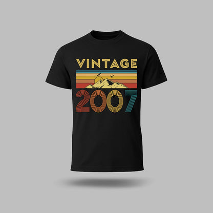 18th Birthday T-Shirt Vintage Retro - birthdaytees.co