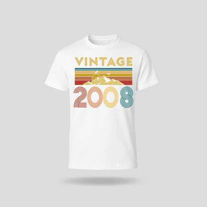 18th Birthday T-Shirt Vintage Retro - Birthday Tees