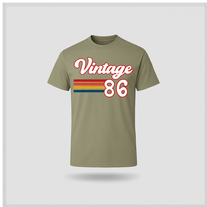 40th Birthday T-shirt, Retro Vintage
