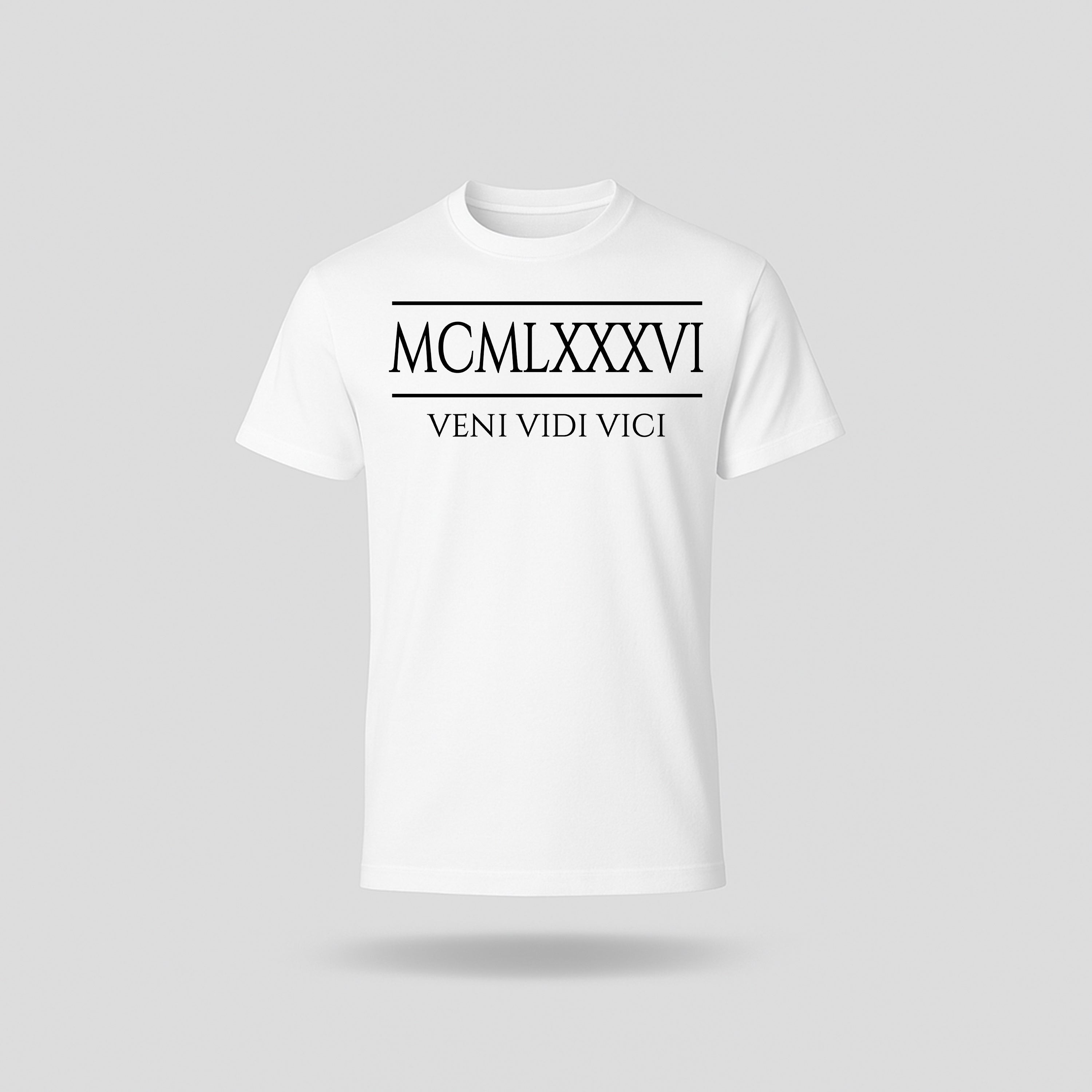 40th Birthday T-Shirt Roman Number