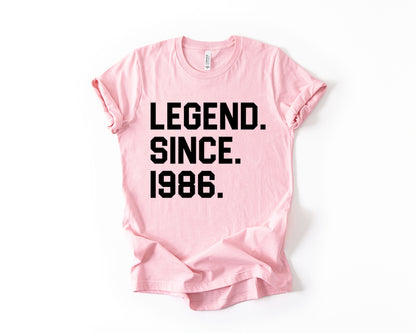 40th Birthday T-shirt - Legend Since