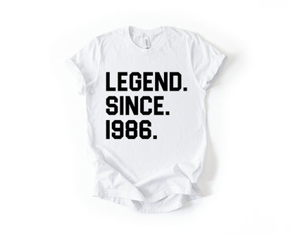 40th Birthday T-shirt - Legend Since