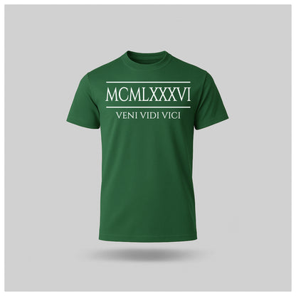 40th Birthday T-Shirt Roman Number