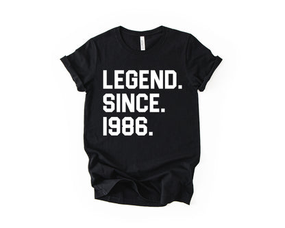 40th Birthday T-shirt - Legend Since