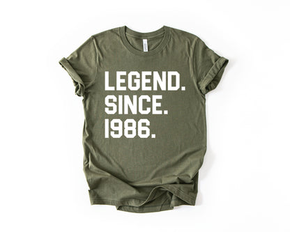 40th Birthday T-shirt - Legend Since