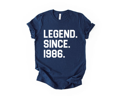 40th Birthday T-shirt - Legend Since
