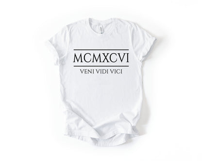 30th Birthday T-Shirt Roman Number