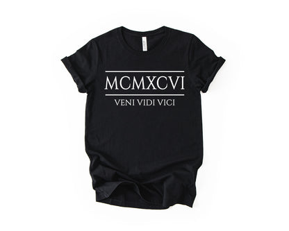 30th Birthday T-Shirt Roman Number