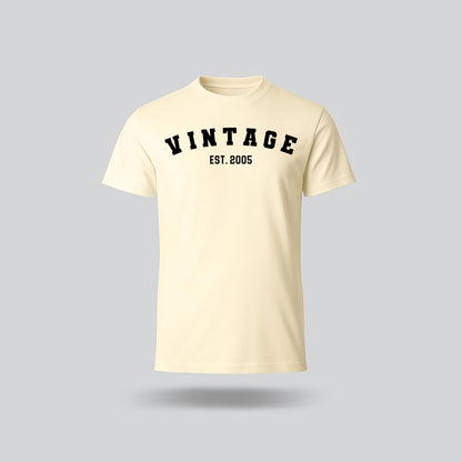 21st Birthday T-Shirt Classic Vintage