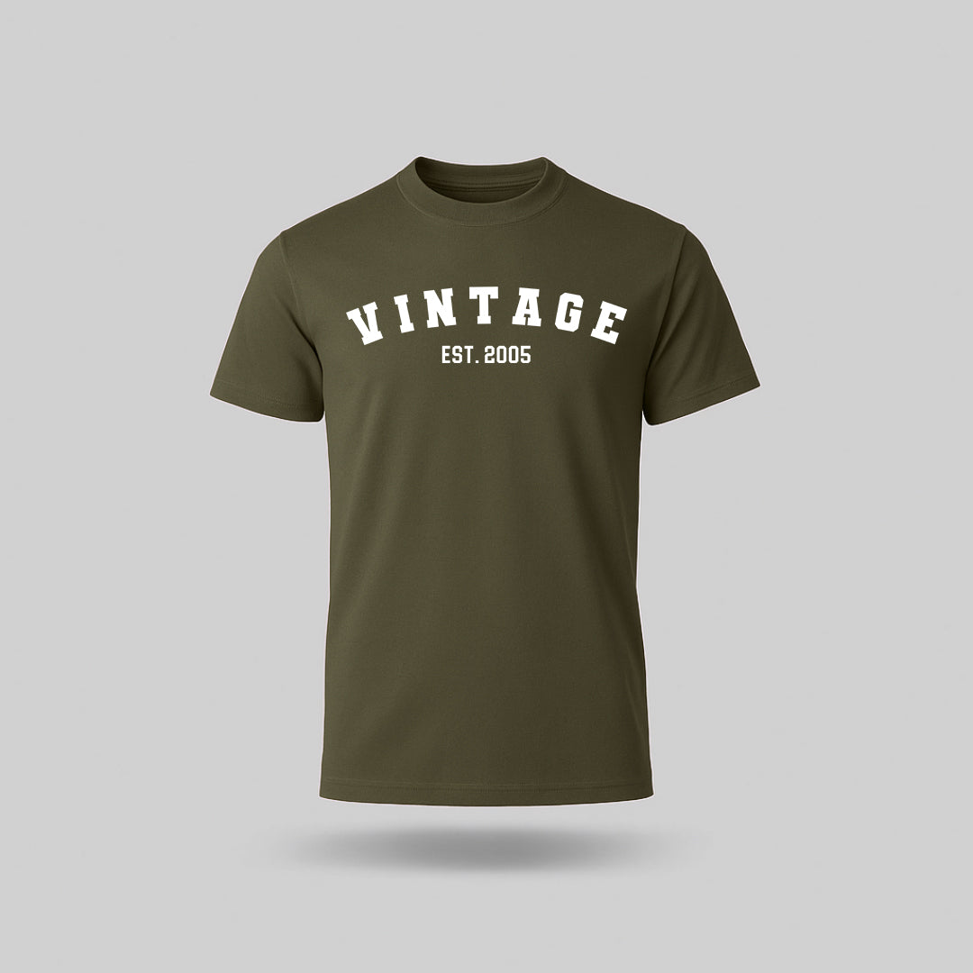 21st Birthday T-Shirt Classic Vintage