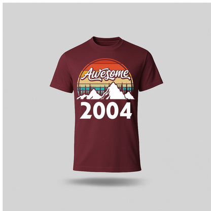 21st Birthday T-Shirt Awesome High - birthdaytees.co