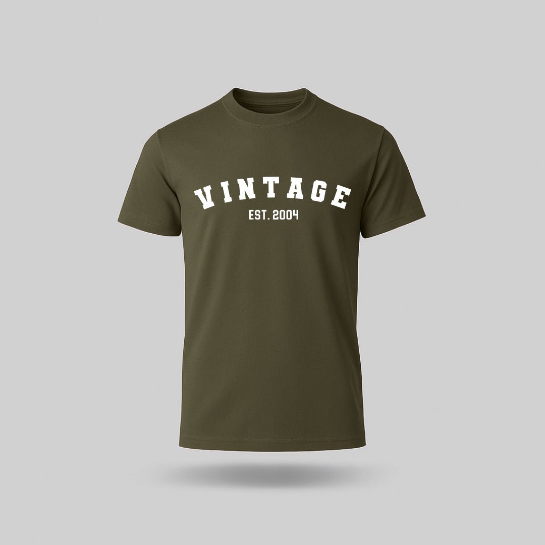 21st Birthday T-Shirt Classic Vintage - birthdaytees.co