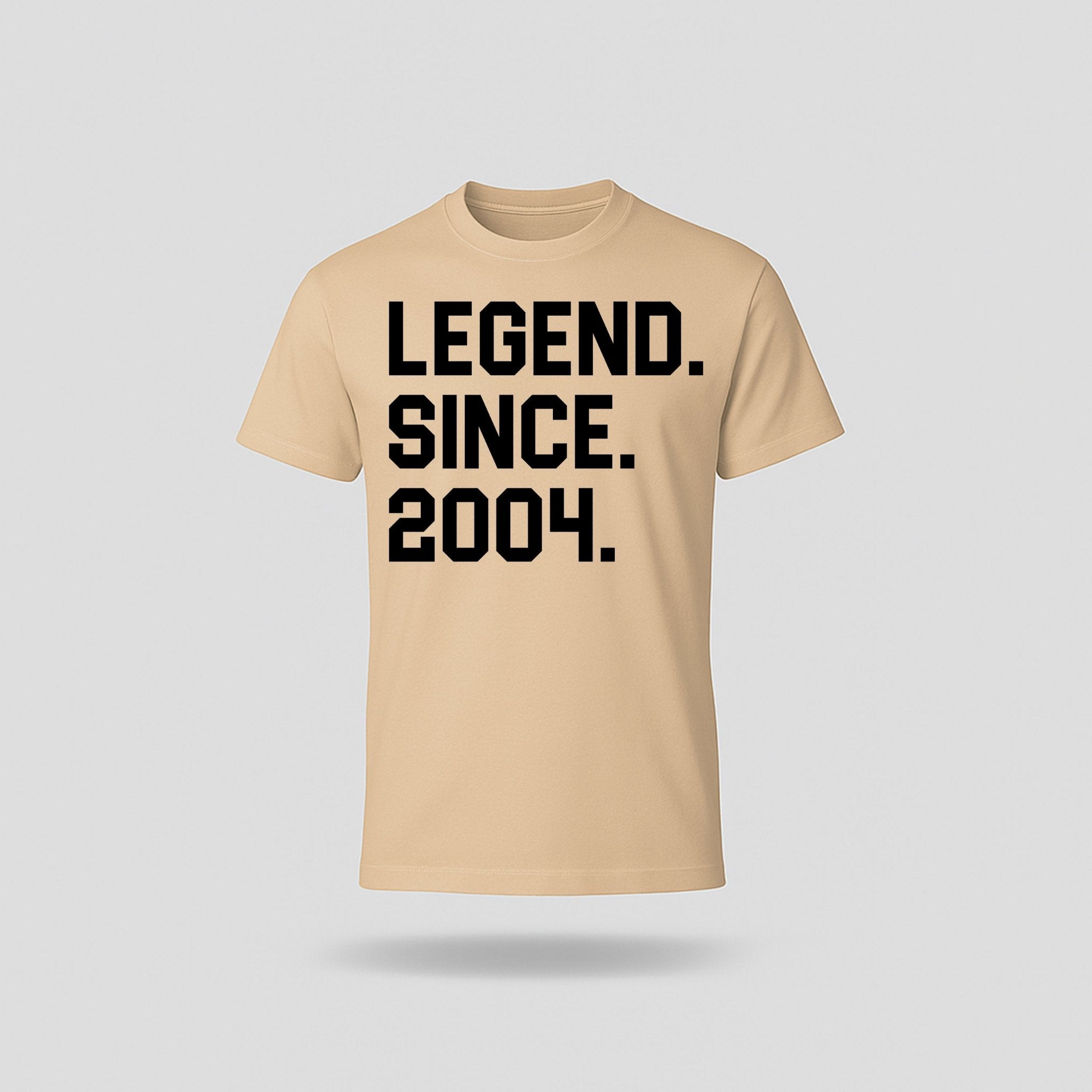 21st Birthday T-shirt - Legend Since - birthdaytees.co