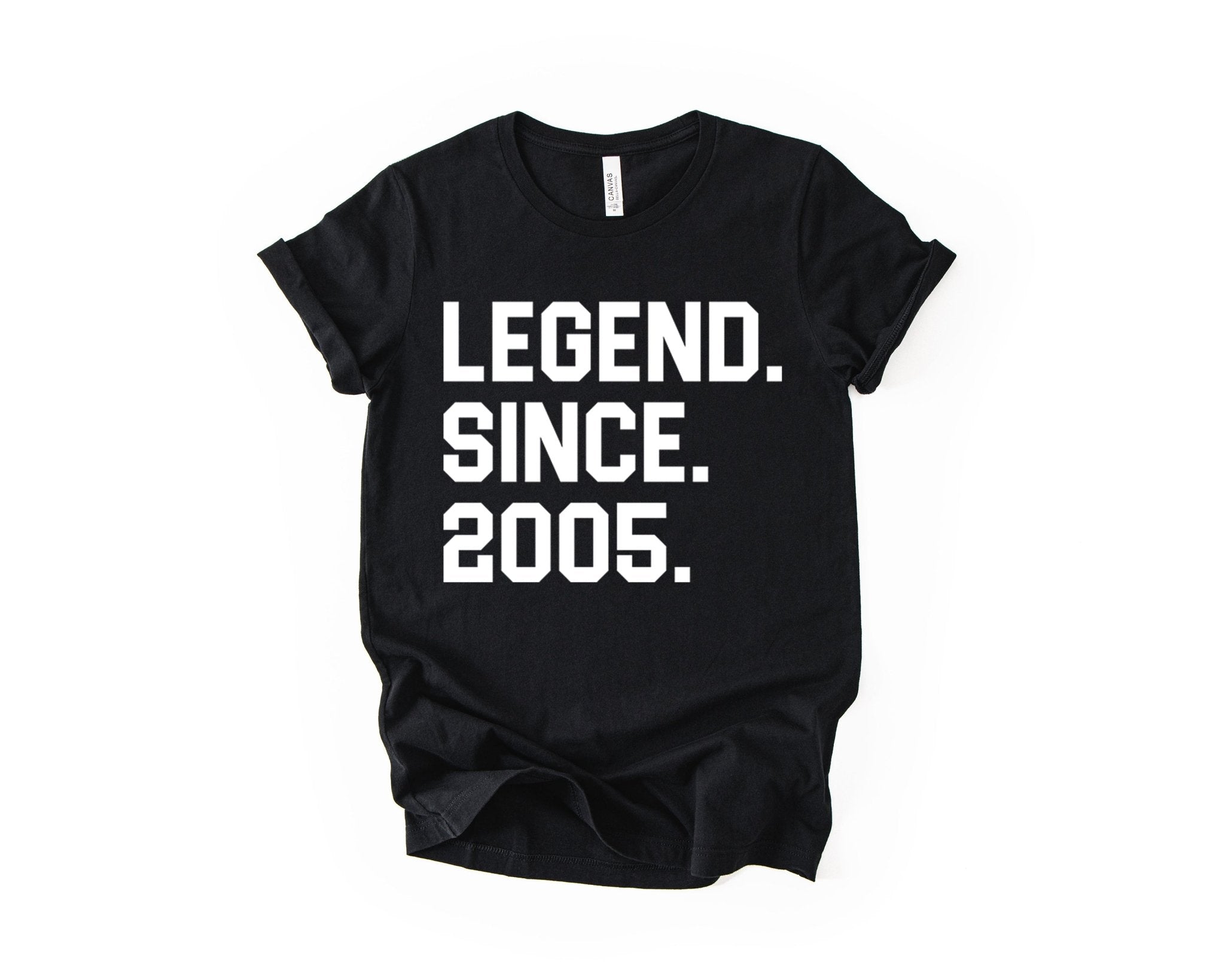 21st Birthday T-shirt - Legend Since - Birthday Tees