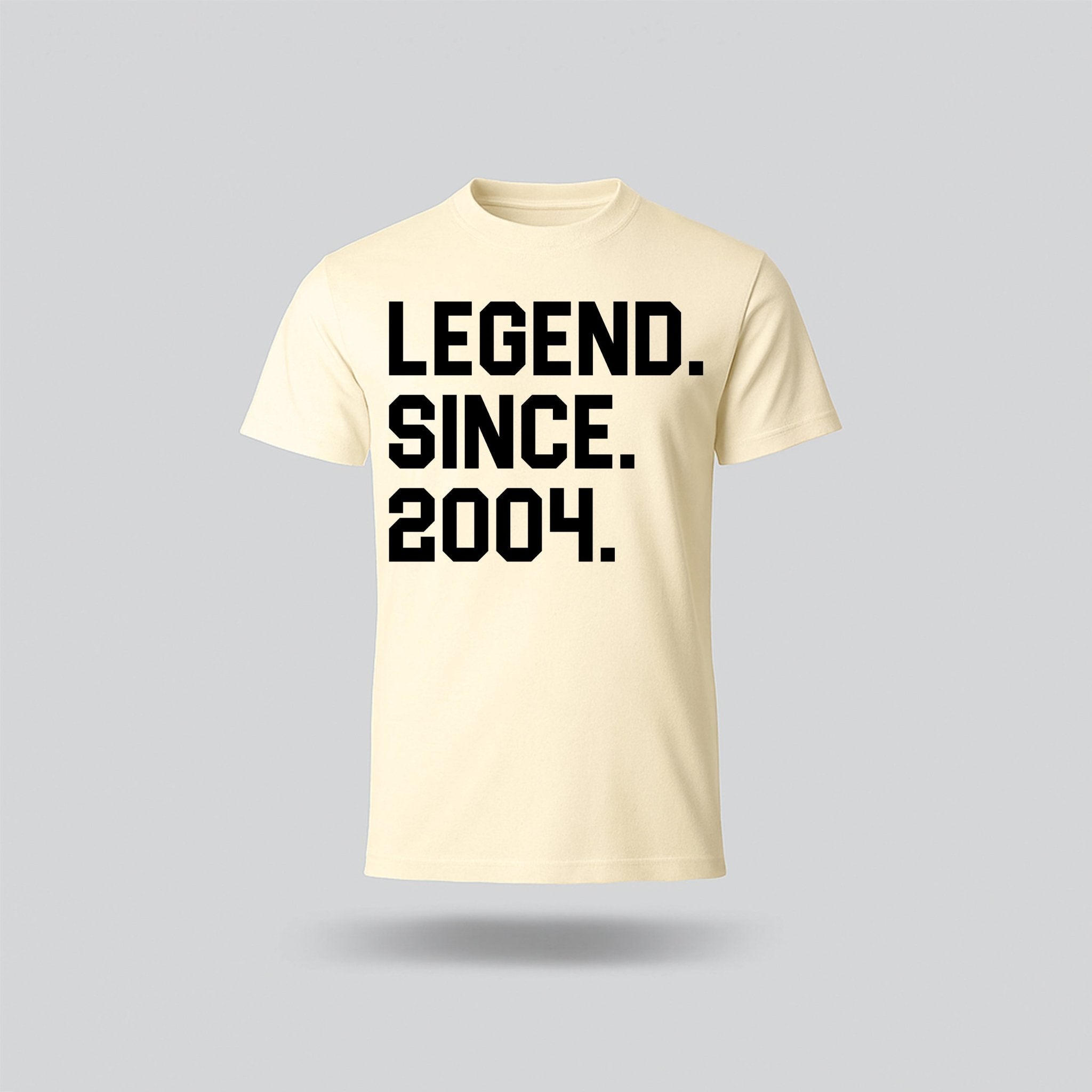 21st Birthday T-shirt - Legend Since - birthdaytees.co