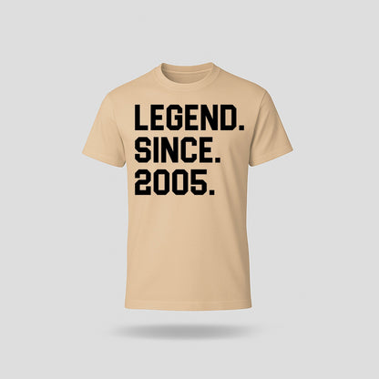 21st Birthday T-shirt - Legend Since - Birthday Tees