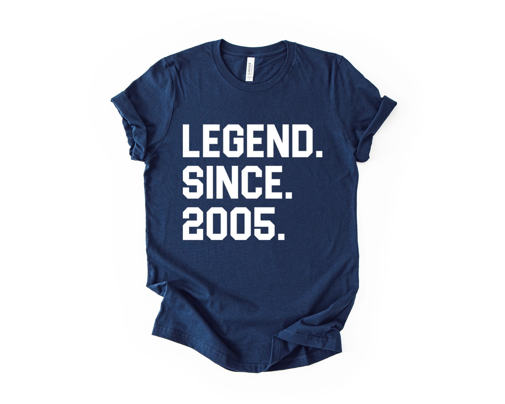 21st Birthday T-shirt - Legend Since - Birthday Tees