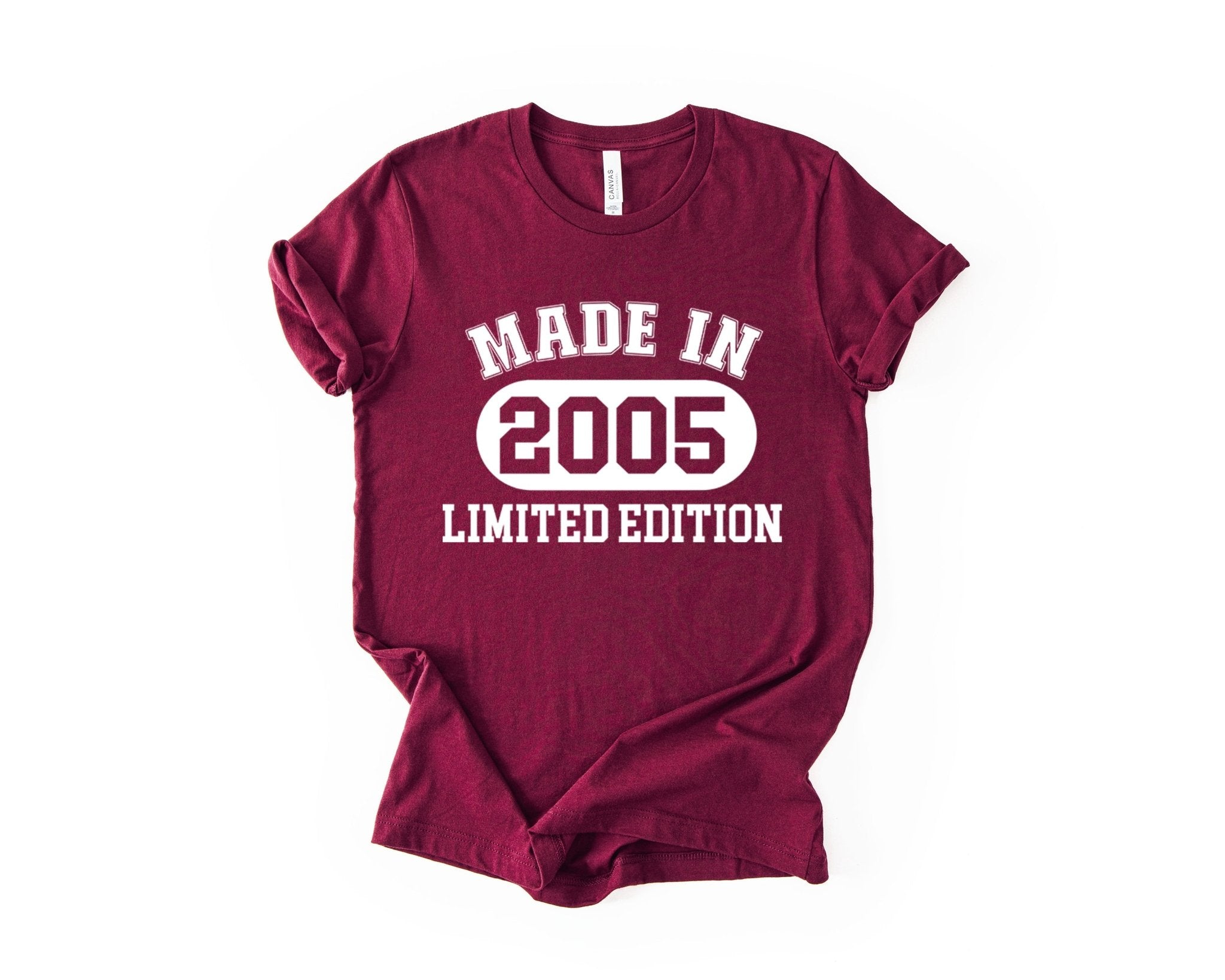 21st Birthday T-shirt - Made In - Birthday Tees