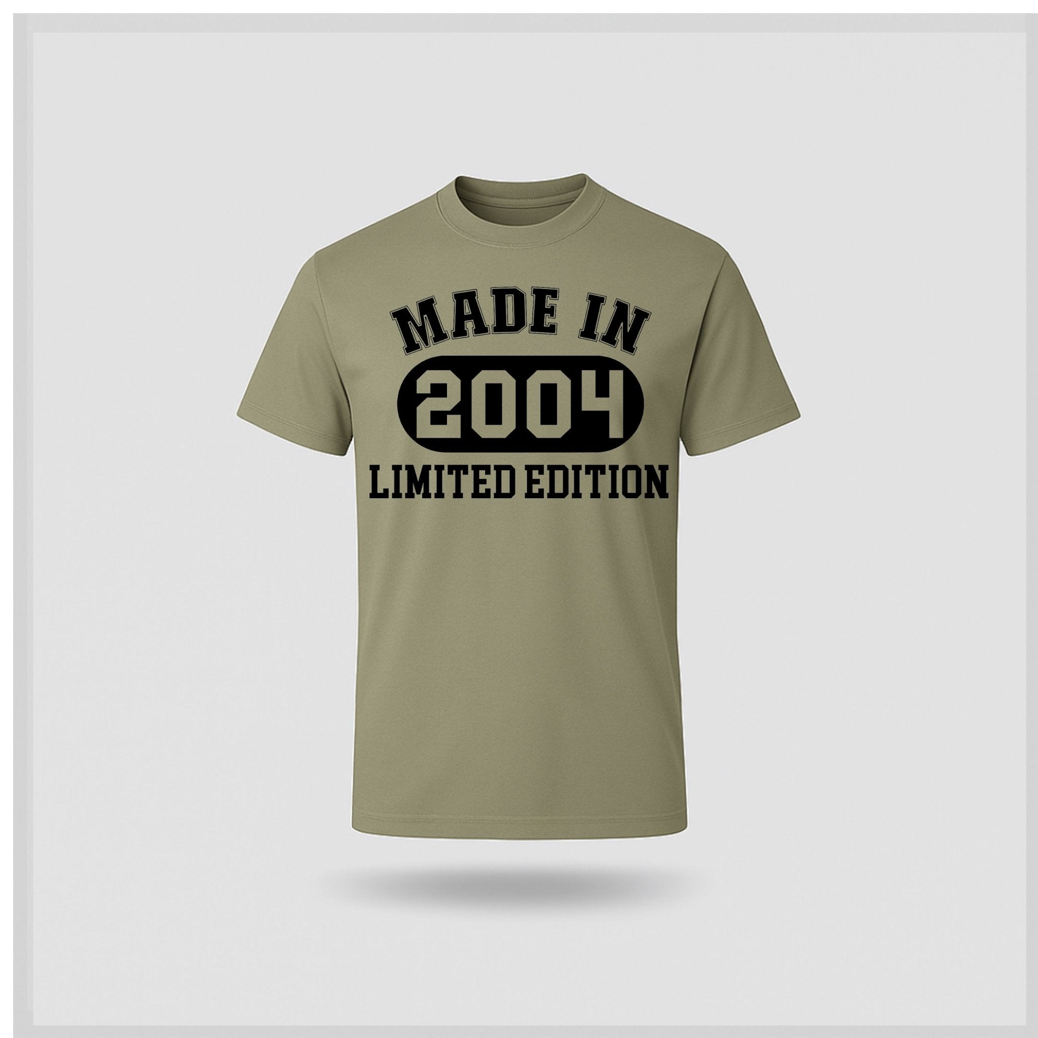 21st Birthday T-shirt - Made In - birthdaytees.co