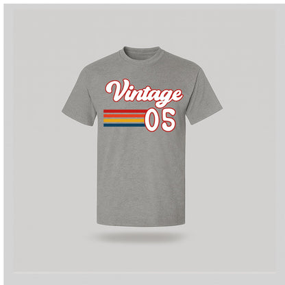 21st Birthday T-shirt, Retro Vintage - Birthday Tees