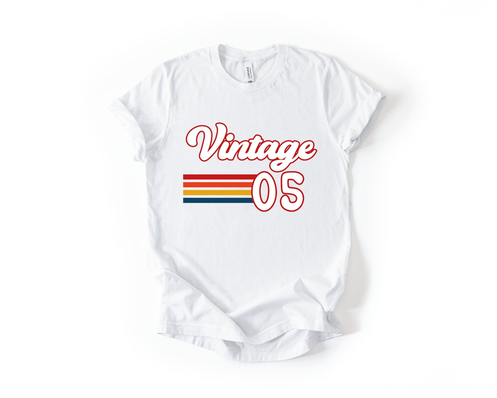 21st Birthday T-shirt, Retro Vintage - Birthday Tees
