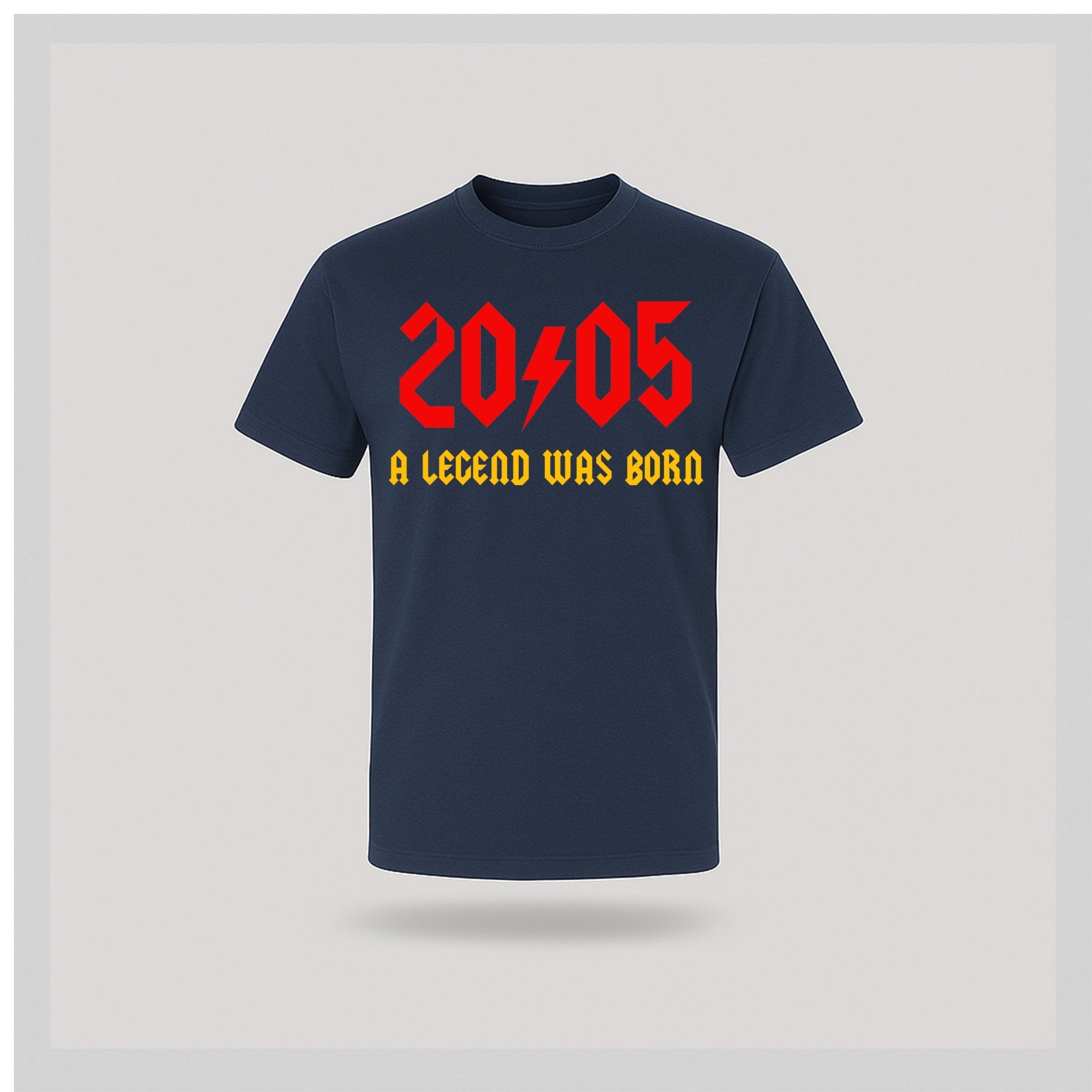 21st Birthday T-Shirt Rock Star - Birthday Tees