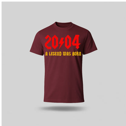 21st Birthday T-Shirt Rock Star - birthdaytees.co