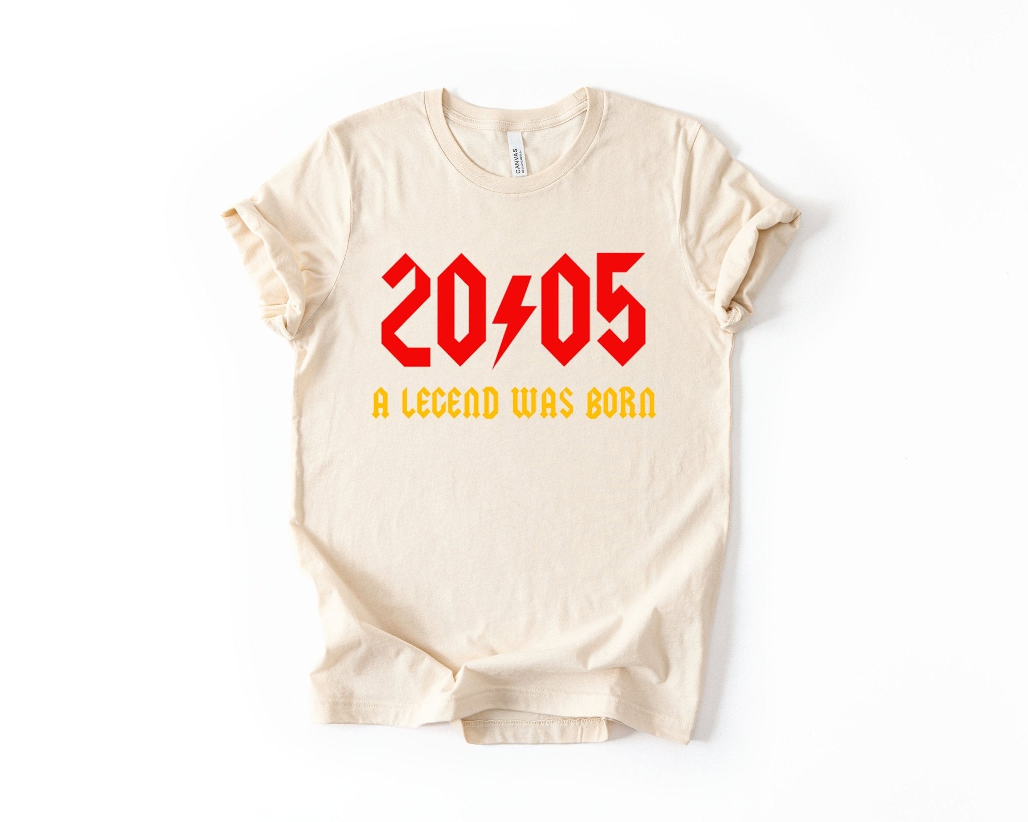 21st Birthday T-Shirt Rock Star - Birthday Tees