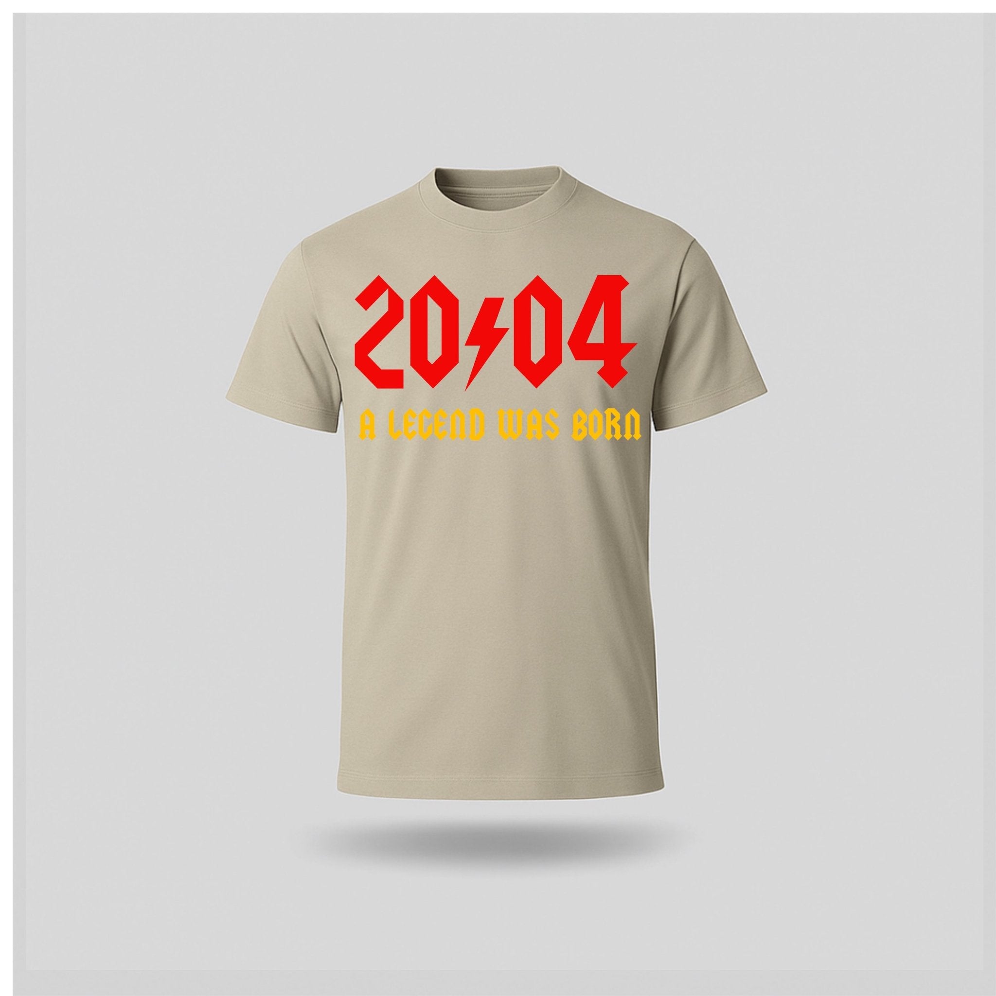 21st Birthday T-Shirt Rock Star - birthdaytees.co