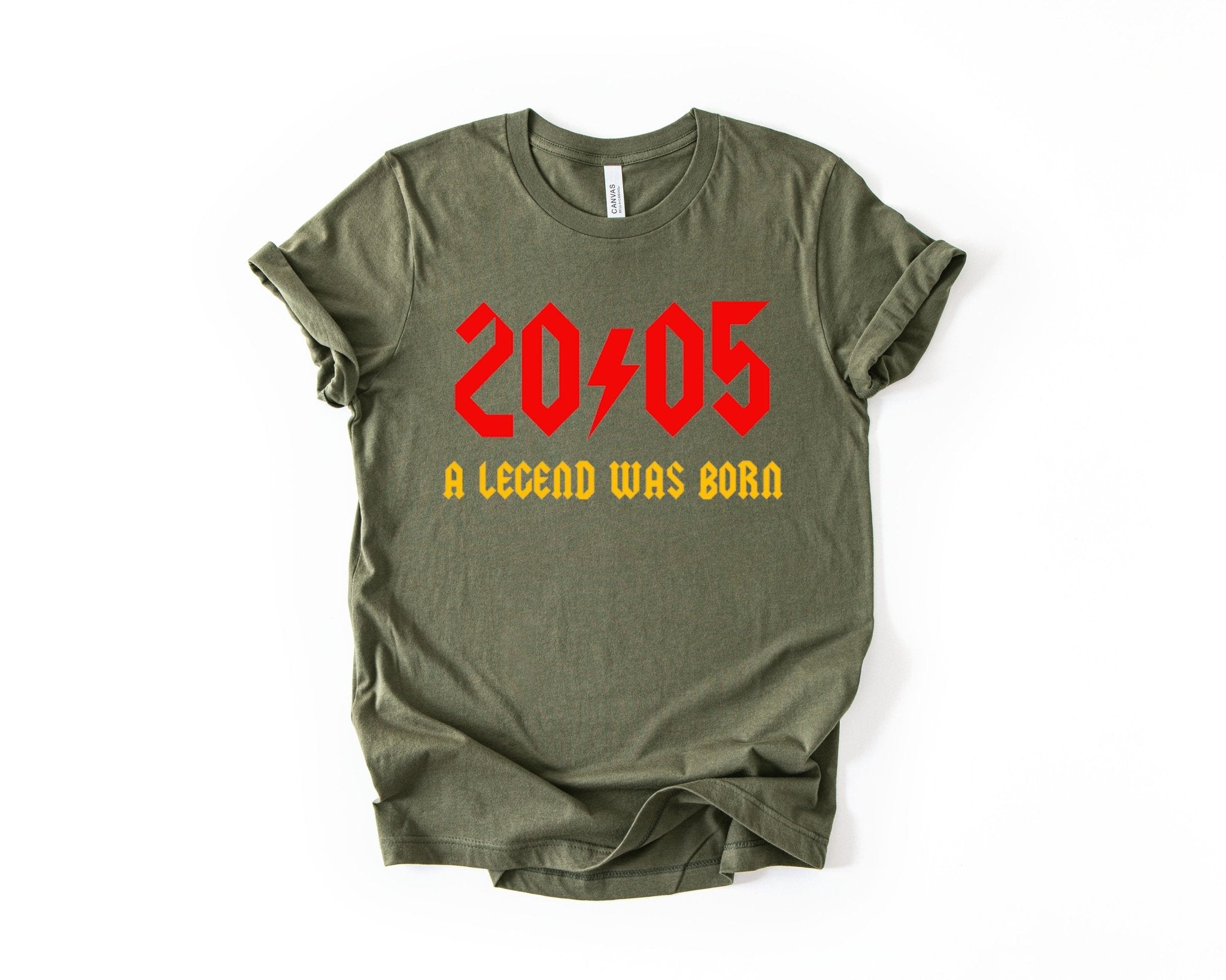 21st Birthday T-Shirt Rock Star - Birthday Tees