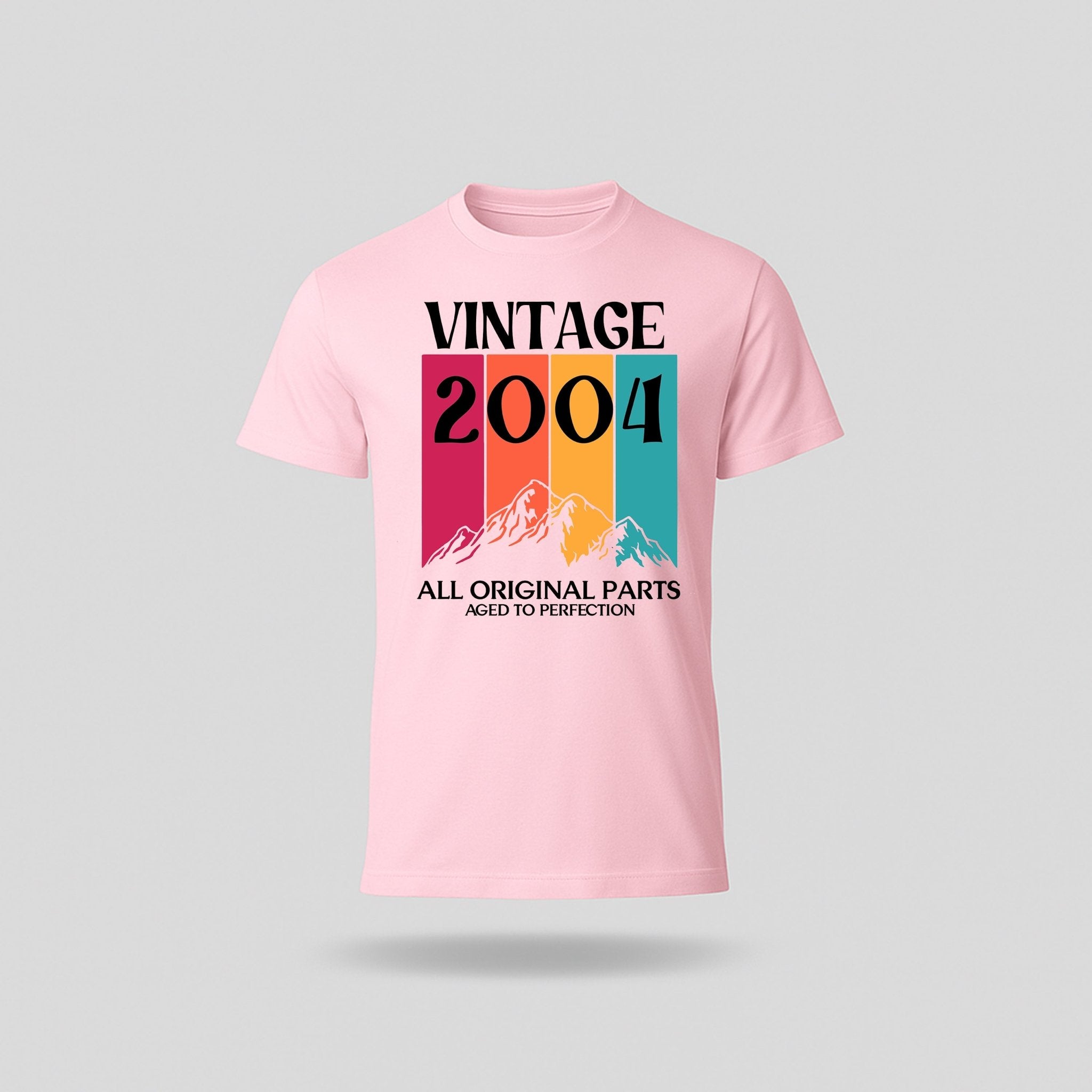 21st Birthday T-Shirt Vintage Mountain - birthdaytees.co