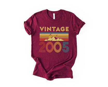 21st Birthday T-Shirt Vintage Retro - Birthday Tees