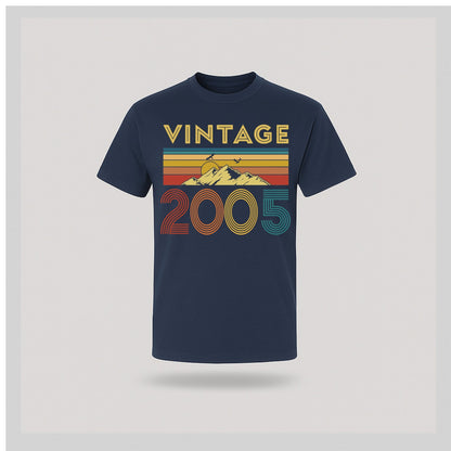 21st Birthday T-Shirt Vintage Retro - Birthday Tees