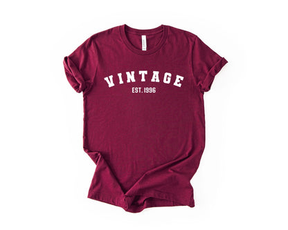30th Birthday T-Shirt Classic Vintage - Birthday Tees