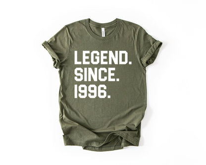 30th Birthday T-shirt - Legend Since - Birthday Tees