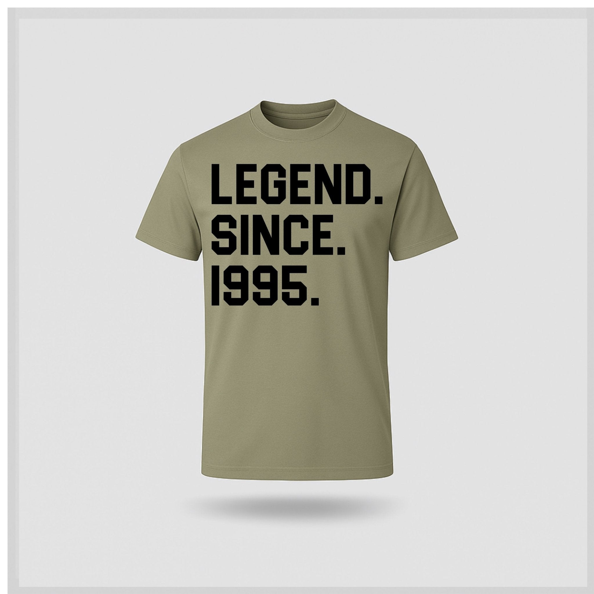 30th Birthday T-shirt - Legend Since - birthdaytees.co