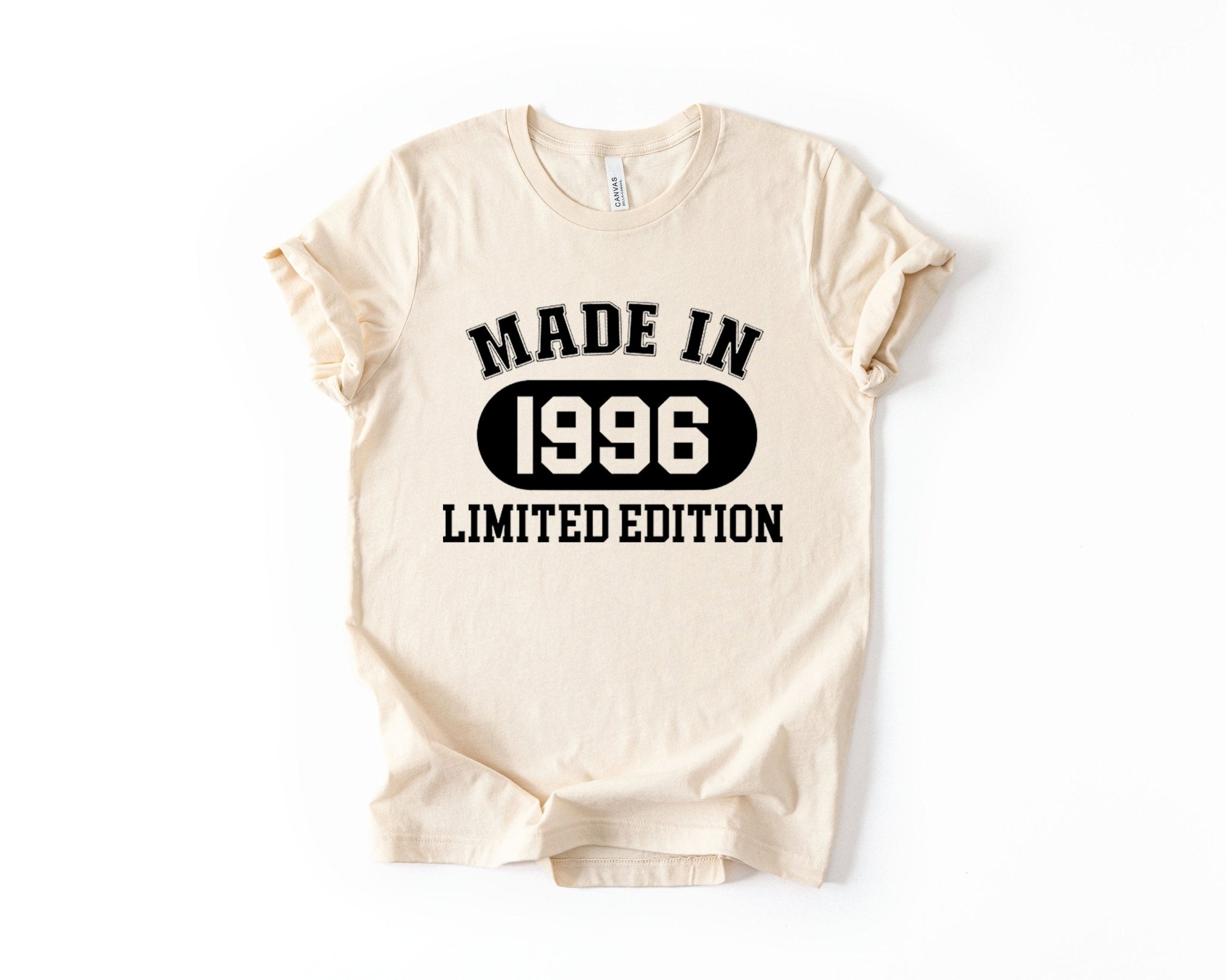 30th Birthday T-shirt - Made In - Birthday Tees