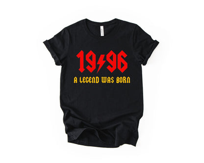 30th Birthday T-Shirt Rock Star - Birthday Tees