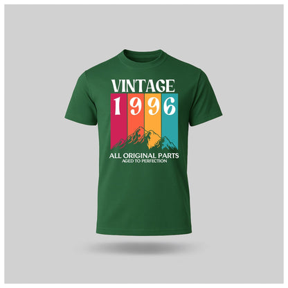 30th Birthday T-Shirt Vintage Mountain - Birthday Tees