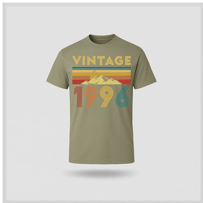 30th Birthday T-Shirt, Vintage Retro - Birthday Tees